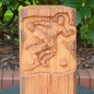 wooden picture Soocer Player